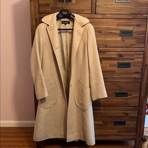 Nicole Miller Women's Tan Trench Coat